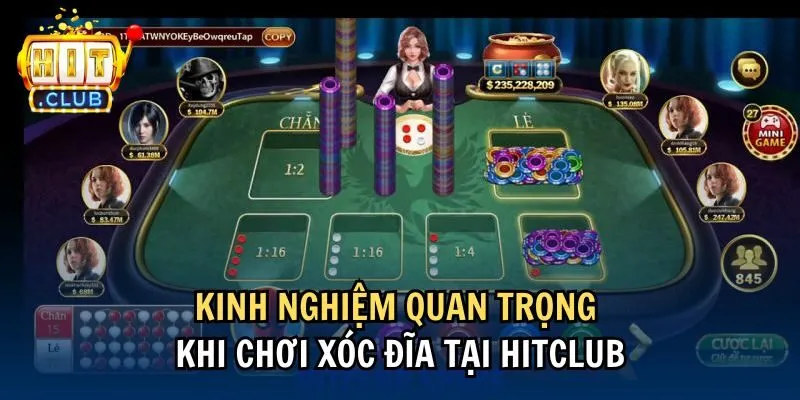 kinh nghiem meo choi xoc dia chan le Kinh nghiệm quan trọng khi chơi xóc đĩa tại Hitclub